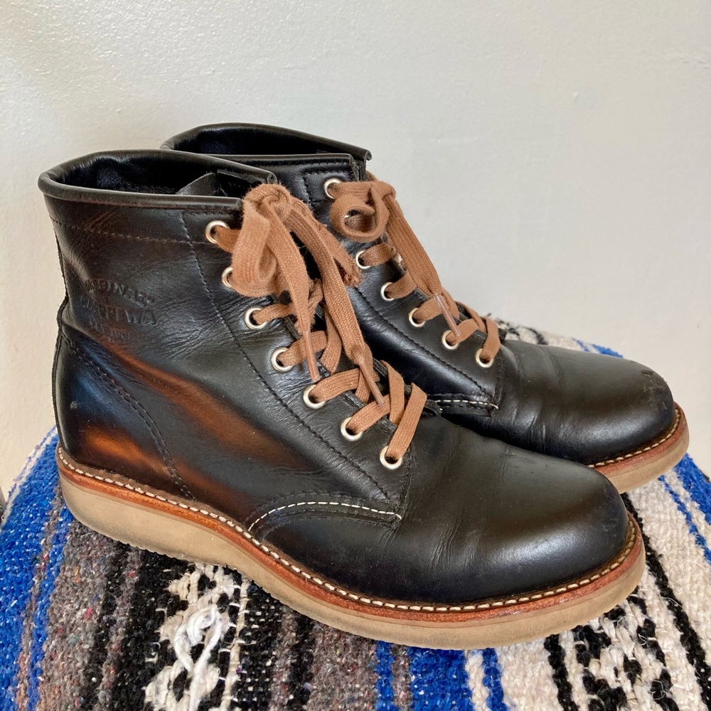 Chippewa Leather Work/Moto Boots